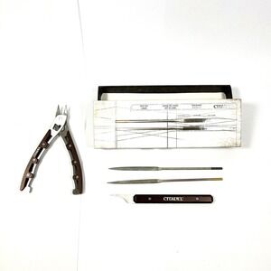 Games Workshop Citadel Fine Detail Cutters & File Scraper Set Hobby Tool Lot